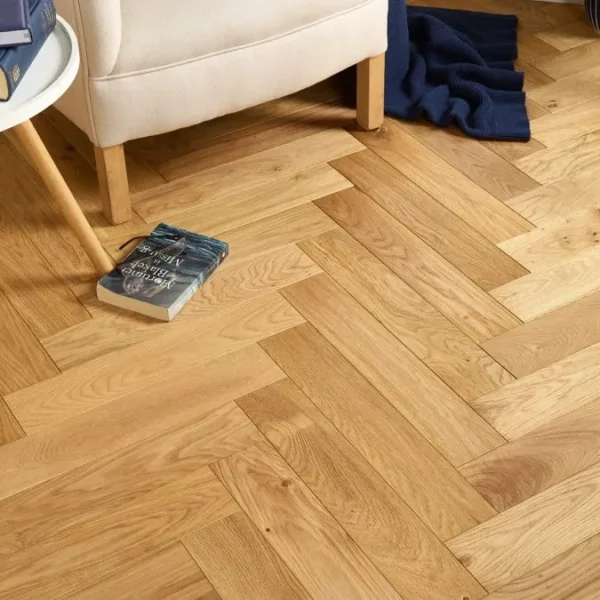 Herringbone Collection Natural B&O (hardwax oil) (15/4x100X500)